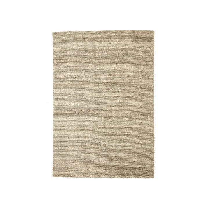 Nuuck - Fletta Teppich, 160x230 cm, warmes beige