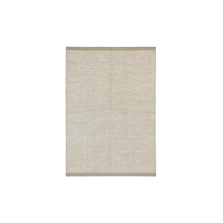 Nuuck - Glostrup Teppich, 140x200 cm, kamel/weiss