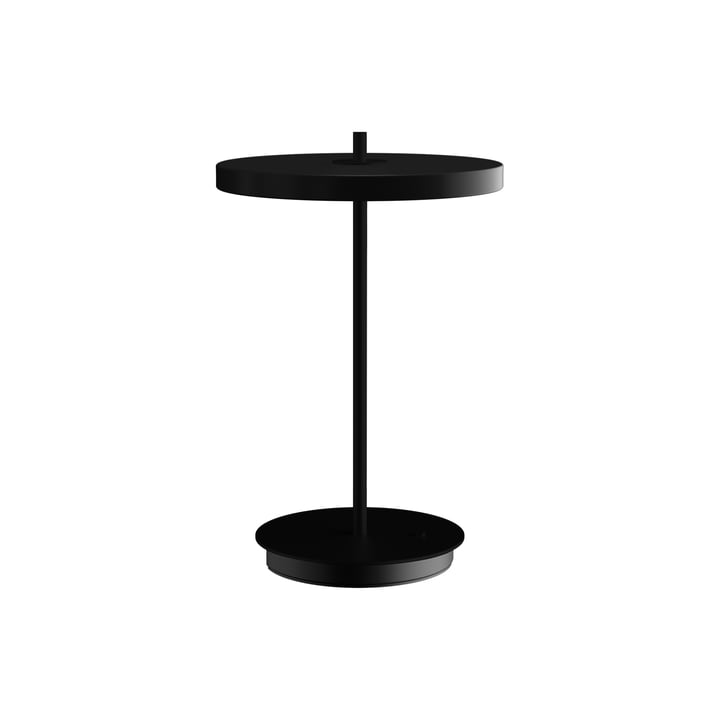 Umage - Asteria Move LED Tischleuchte V2, H 30,6 cm, schwarz / schwarz (Sonderedition)
