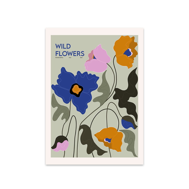 Wild Flowers von Frankie Penwill für The Poster Club