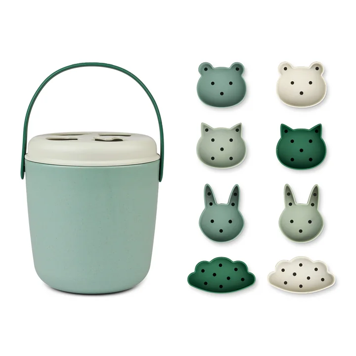 Jorn Strandspielzeug, peppermint multi mix (10er-Set) von LIEWOOD