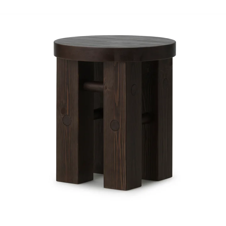 Fyr Hocker, dunkelbraun von Normann Copenhagen