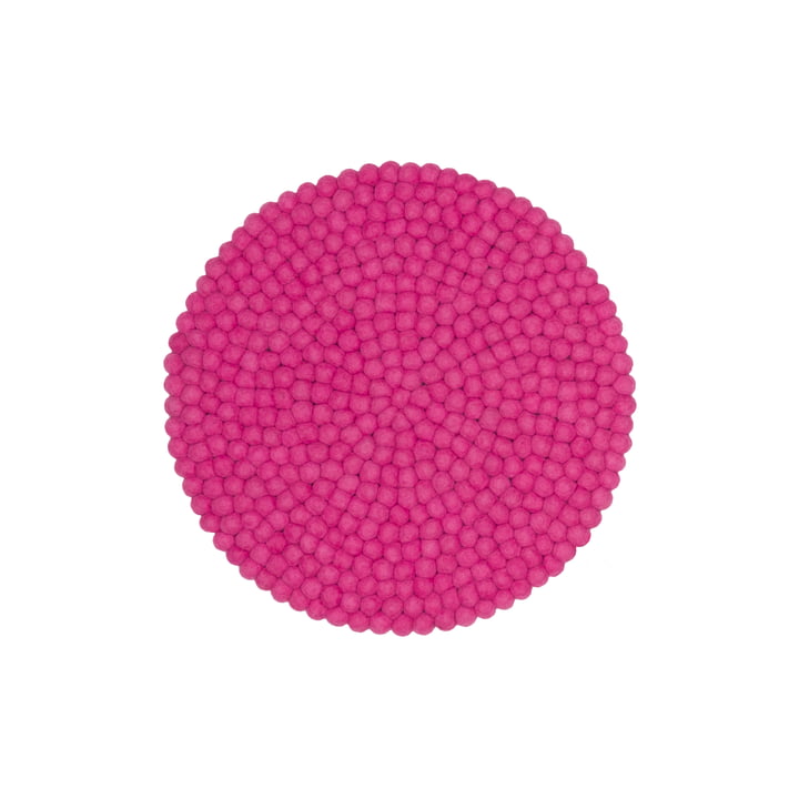 myfelt - Lilli Sitzauflage Ø 36 cm, pink