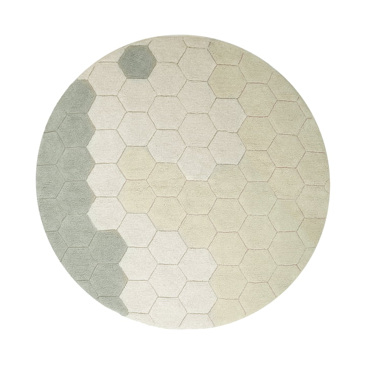 Honeycomb waschbarer Teppich von Lorena Canals 
