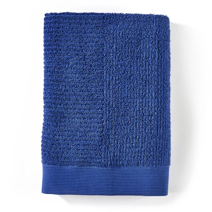 Classic Badetuch, 70 x 140 cm, indigo blue von Zone Denmark