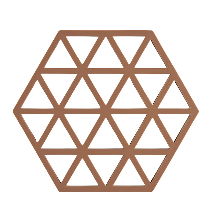 Zone Denmark - Triangle Untersetzer, 16 x 14cm, almond