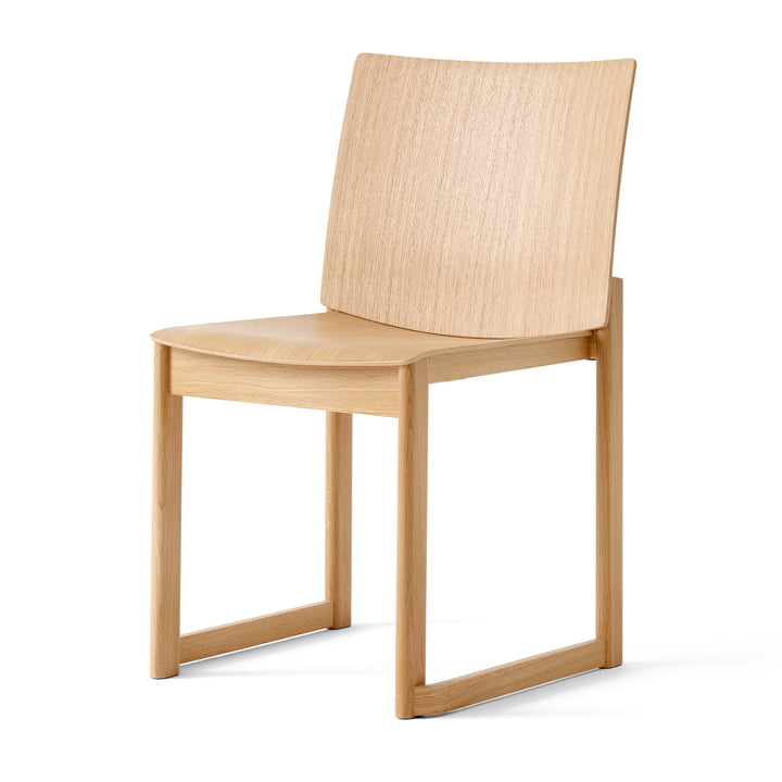 Allwood Side Chair AV35, Eiche lackiert von &Tradition