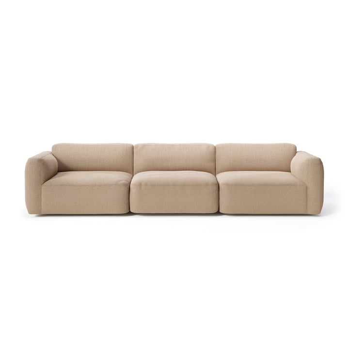 Develius Mellow Sofa, Konfiguration D, beige (Karakorum 003) von &Tradition