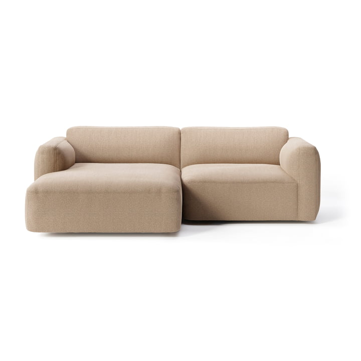 Develius Mellow Eck-Sofa, Konfiguration C, beige (Karakorum 003) von &Tradition