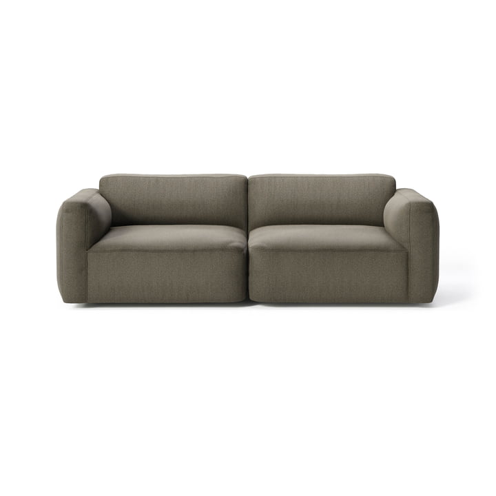 Develius Mellow Sofa, Konfiguration A, warm grey (Barnum 08) von &Tradition