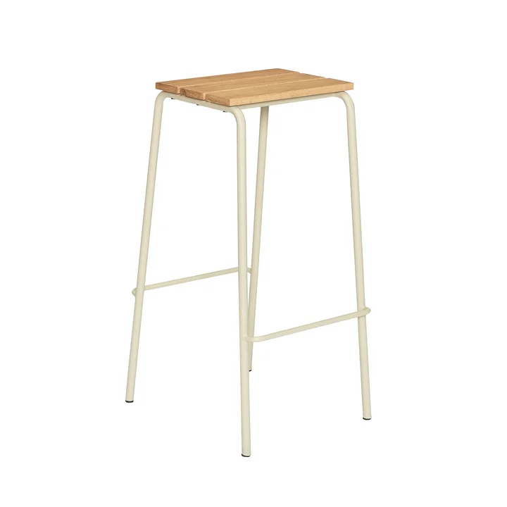 Stilt Barhocker, sand von Hübsch Interior