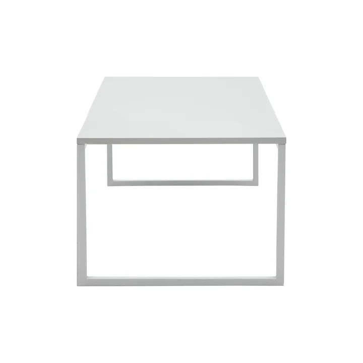 Mirror Couchtisch, small, weiss lackiert von Softline