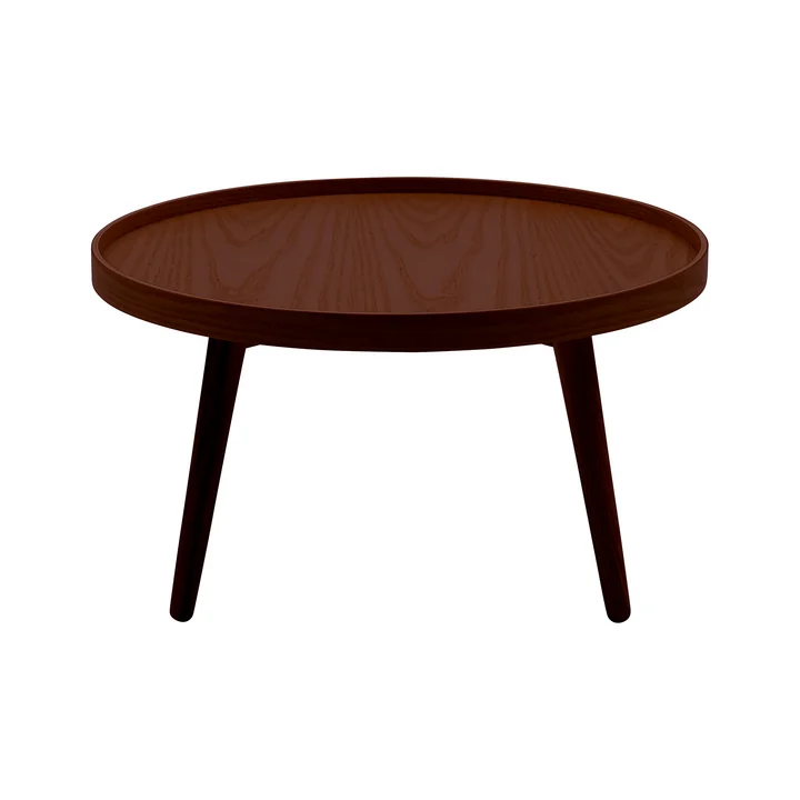 Alma Beistelltisch, large, Walnuss lackiert von Softline
