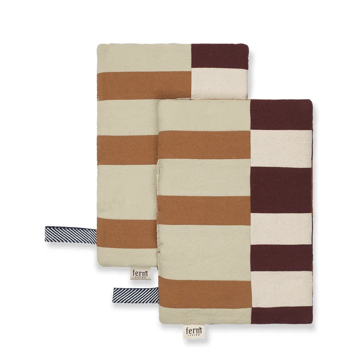 Secto Topflappen (2er-Set), patchwork von Ferm Living