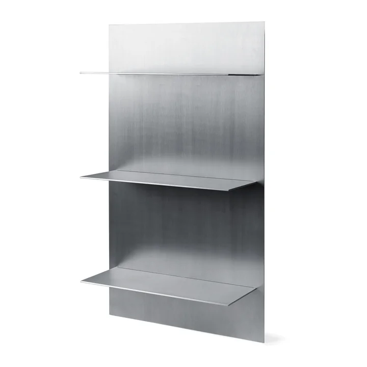 Ferm Living - Lager Triple Wandregal, Aluminium