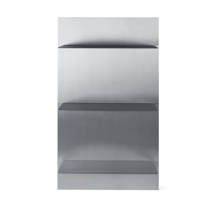 ferm Living - Lager Triple Wandregal, Aluminium