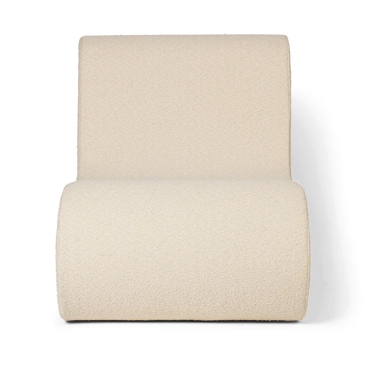 Rouli Center Modul Sessel, off-white (Pure Bouclé) von Ferm Living