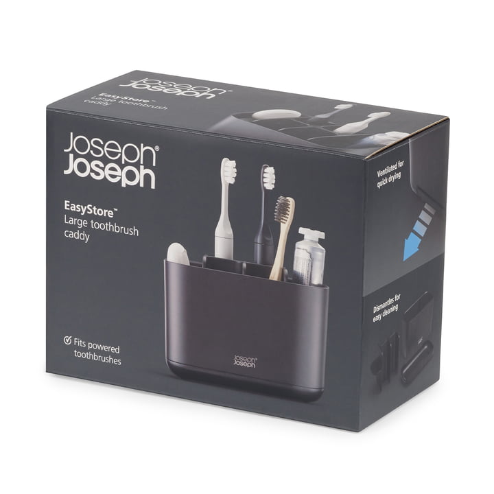 EasyStore Zahnbürstenablage von Joseph Joseph