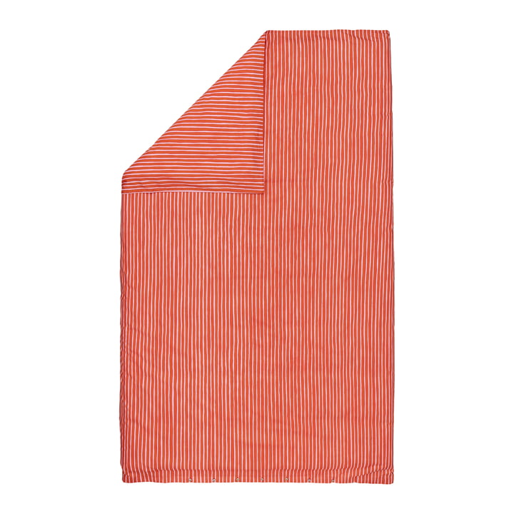 Piccolo Deckenbezug, 150 x 200 cm, warm orange / pink von Marimekko