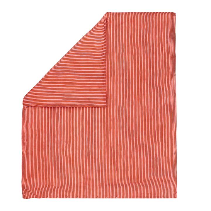 Piccolo Deckenbezug, 240 x 220 cm, warm orange / pink von Marimekko