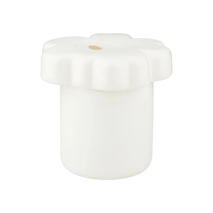 Unikko Aufbewahrungsdose, weiss / gold von Marimekko