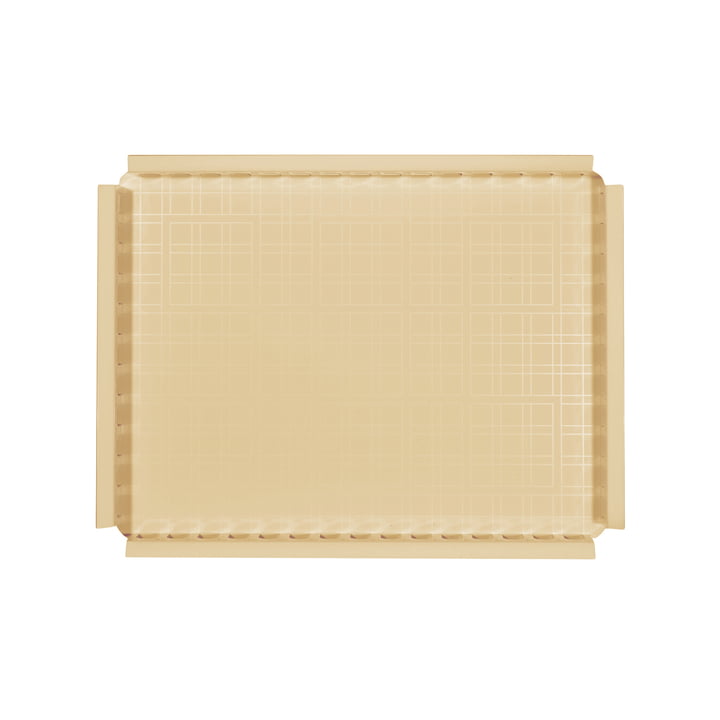 Kartell - Piazza Tablett, 48 x 37 cm, beige