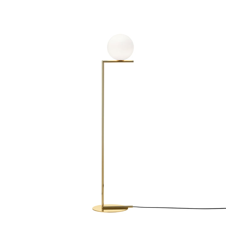 Flos - IC F1 Stehleuchte, 24k gold (10th Anniversary Edition)
