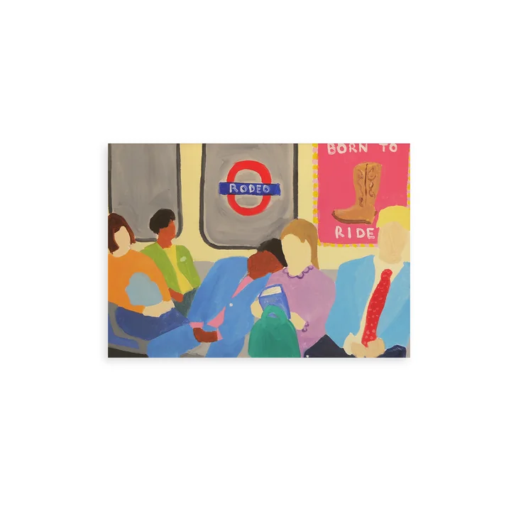 Born To Ride Poster von Paper Collective