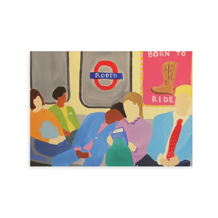 Born To Ride Poster von Paper Collective