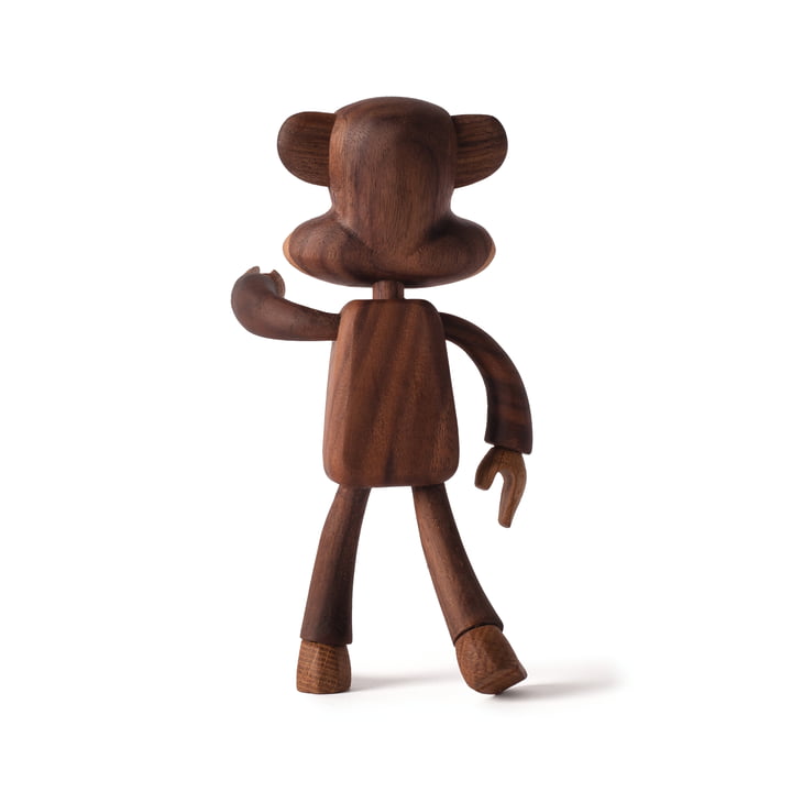 Julius the Monkey Holzfigur, Walnuss & Eiche natur von boyhood