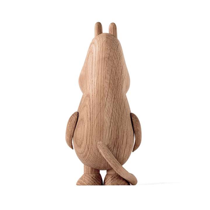 Moomintroll Holzfigur large, Eiche natur von boyhood