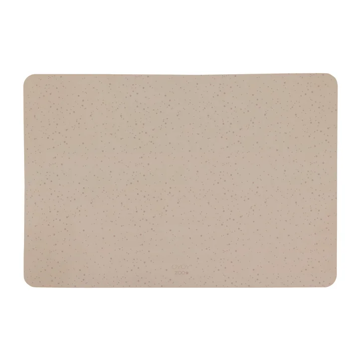 Koko Futterschalenunterlage, 50 x 34 cm, camel von OYOY ZOO