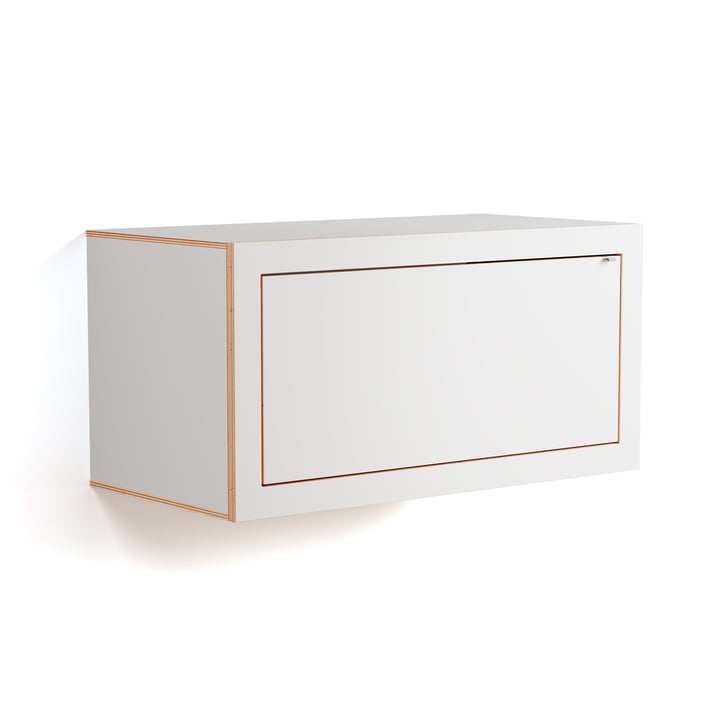 Ambivalenz - Fläpps Box Sideboard 80 x 40 cm, weiss