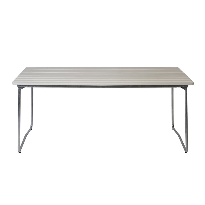 B31 170 Gartenesstisch klappbar 170 x 92 cm, Eiche weiss lackiert von Grythyttan