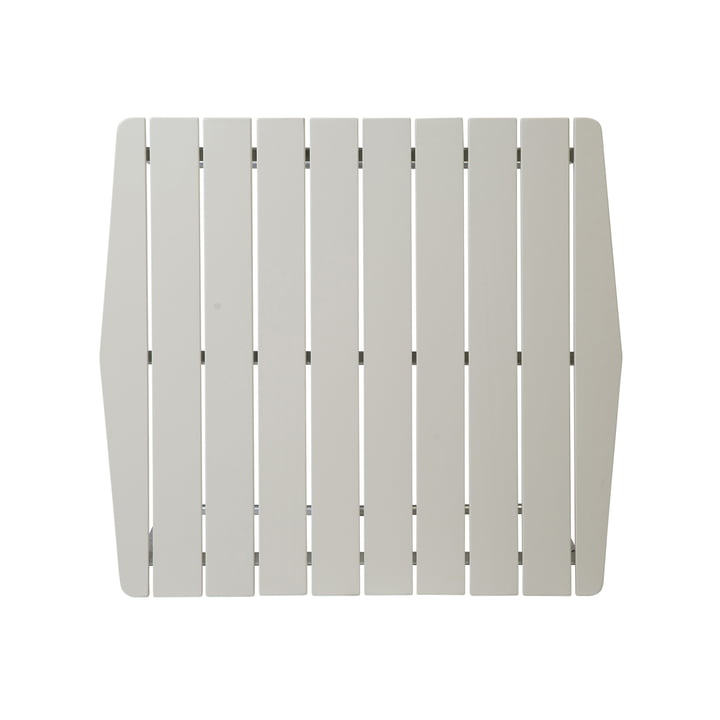 B31 84 Gartenesstisch klappbar 92 x 84 cm, Eiche weiss lackiert von Grythyttan