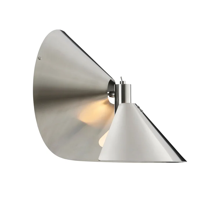 Peel Wandleuchte, Stahl von Frandsen