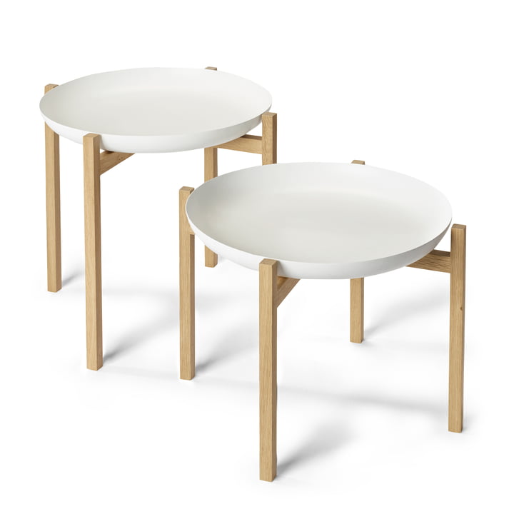 Design House Stockholm - Tablo Beistelltisch, weiss