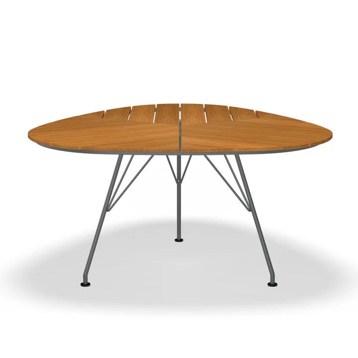 HOUE - LEAF Outdoor Tisch Ø 146 cm, Bambus
