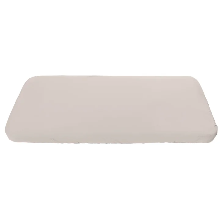Junior-Spannbettlaken 160 x 70 cm, Jersey seabreeze beige von Sebra