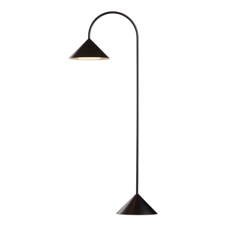 Grasp LED Akku-Stehleuchte, H 72 cm, schwarz matt von Frandsen