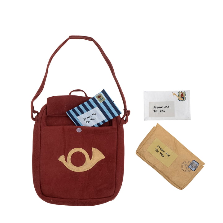 Bloomingville Mini - Louie Spielset / Postbote, rot