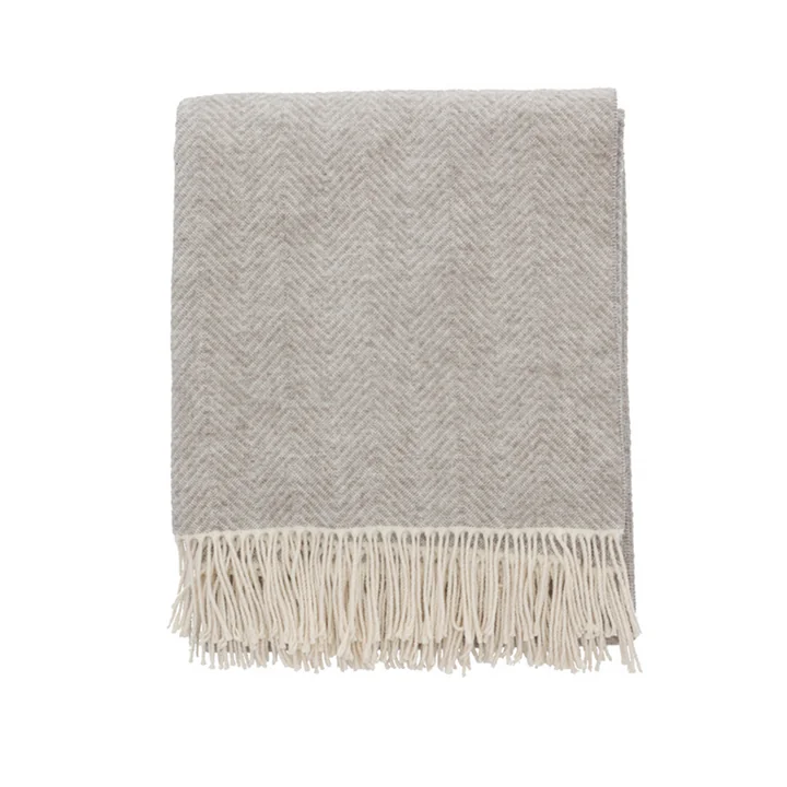 Stillness Decke, 130 x 185 cm, beige von Södahl