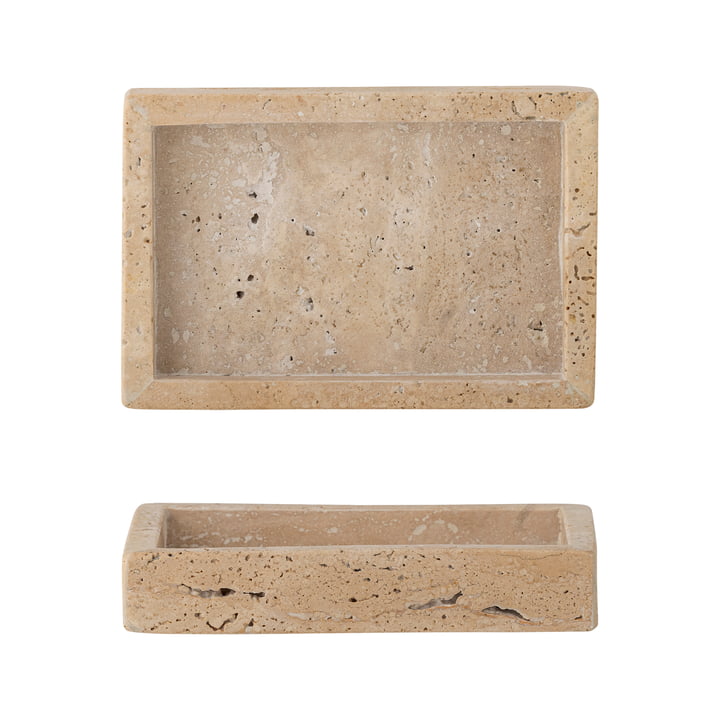 Bloomingville - Majsa Tablett, 15 x 2,5 x 10 cm, natur
