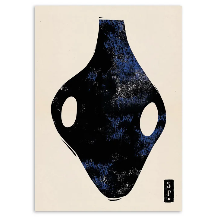 Paper Collective - Clayworks 01, 100 x 140 cm, mehrfarbig