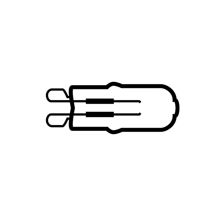 Flos - LED-Leuchtmittel, PIN, G9 / 2W, 2700K, milky white