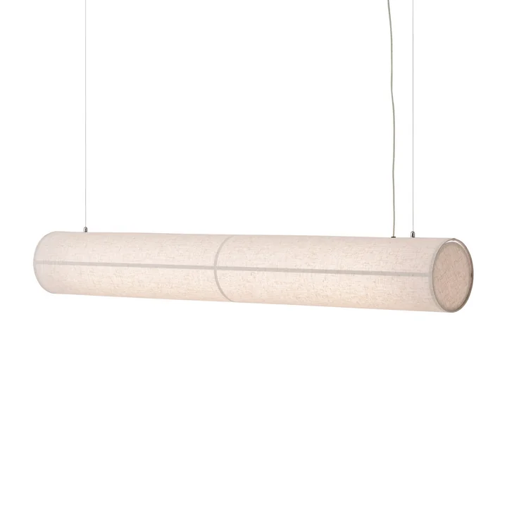 Hashira Linear LED Pendelleuchte, L 140 cm, raw von Audo