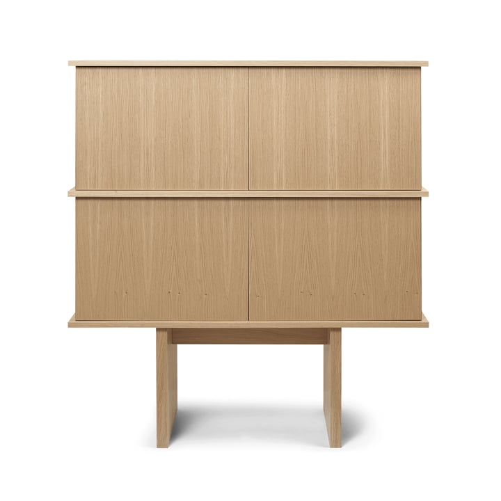 ferm Living - Stilt Double Sideboard, Eiche natur