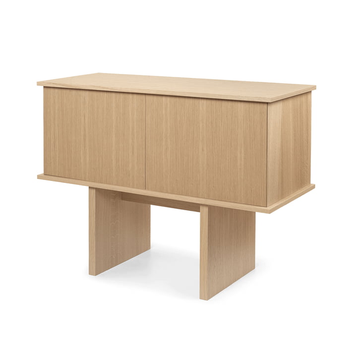 ferm Living - Stilt Single Sideboard, Eiche natur