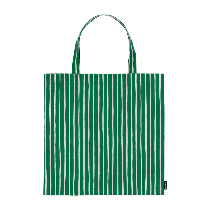 Marimekko - Piccolo Tasche, 44 x 43 cm, grün / rosa 