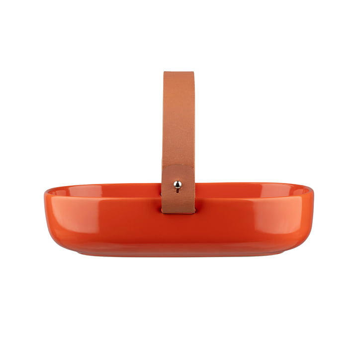 Marimekko - Oiva Koppa Servierplatte, terra / orange